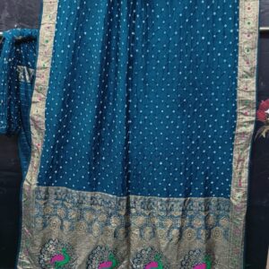 Modal Silk Bandhej Saree