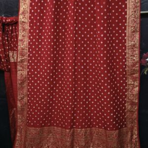 Modal Silk Bandhej Saree