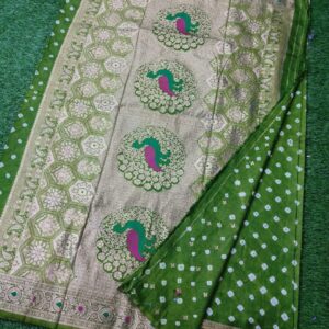 Modal Silk Bandhej Saree