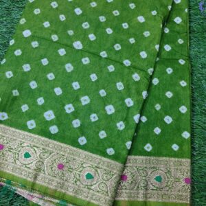 Modal Silk Bandhej Saree