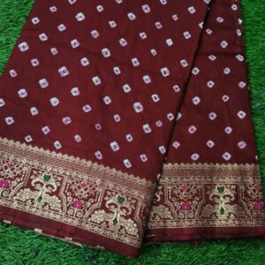 Modal Silk Bandhej Saree