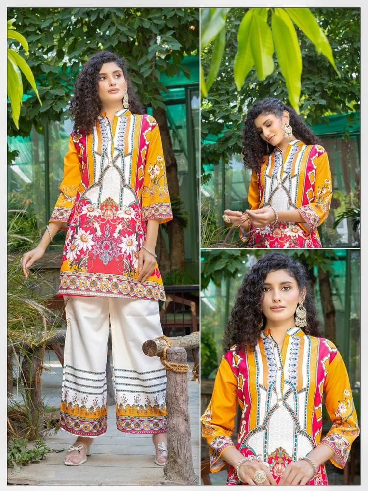 Vibrant Kurta Set
